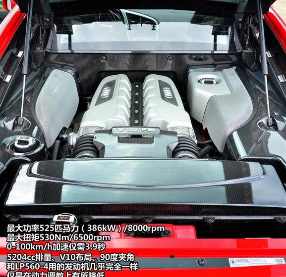 奥迪(进口) 奥迪R8 2010款 5.2 FSI quattro