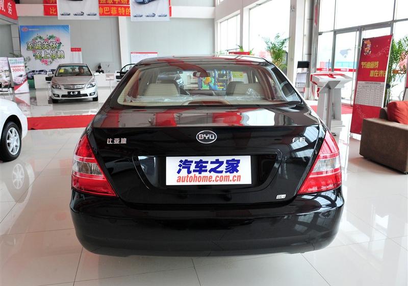 比亚迪 比亚迪F6 2011款 黄金版 1.8L MT豪华型