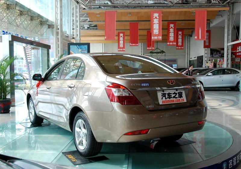 吉利汽车 帝豪EC7 2009款 1.8 MT舒适型