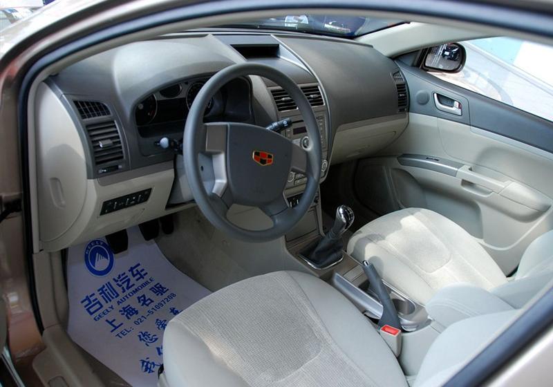 吉利汽车 帝豪EC7 2009款 1.8 MT舒适型