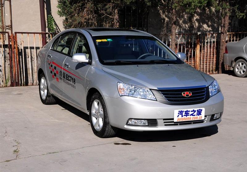 吉利汽车 帝豪EC7 2009款 1.8 MT豪华型