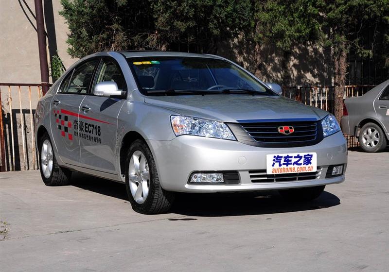吉利汽车 帝豪EC7 2009款 1.8 MT豪华型