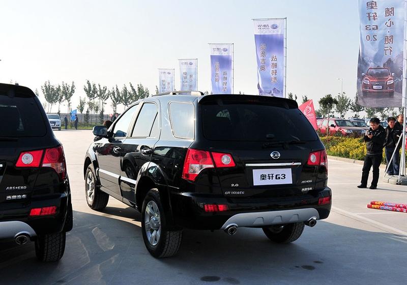 广汽吉奥 奥轩G3 2011款 G3 2.0L精英版