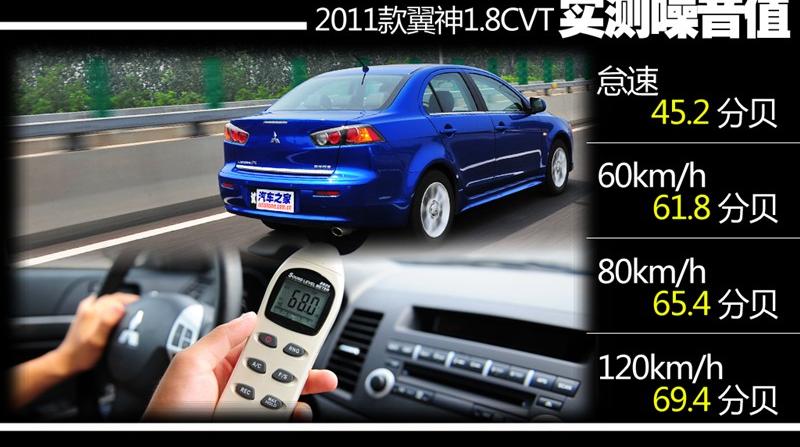 东南汽车 三菱翼神 2011款 1.8L 致尚版豪华型CVT