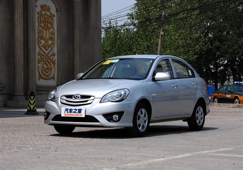 北京现代 雅绅特 2011款 1.4手动舒适型