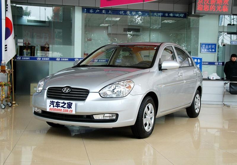 北京现代 雅绅特 2008款 1.4手动舒适型