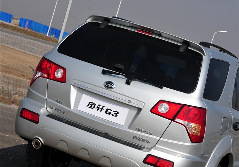奥轩G3  2011款 G3 2.0L精英版
