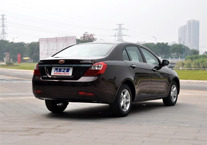 吉利汽车 帝豪EC7 2012款 1.5 MT 舒适型