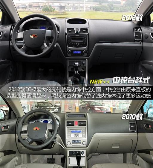 吉利汽车 帝豪EC7 2012款 1.5 MT 舒适型