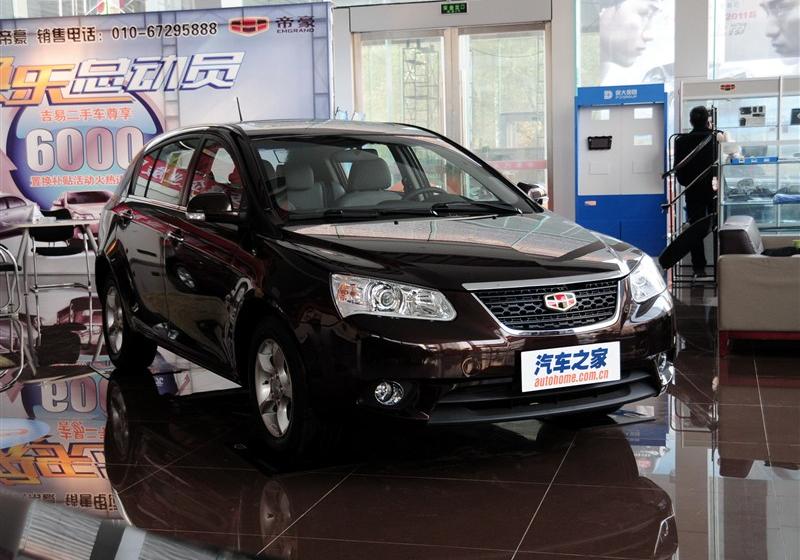吉利汽车 帝豪EC7-RV 2012款 1.5 MT 豪华型