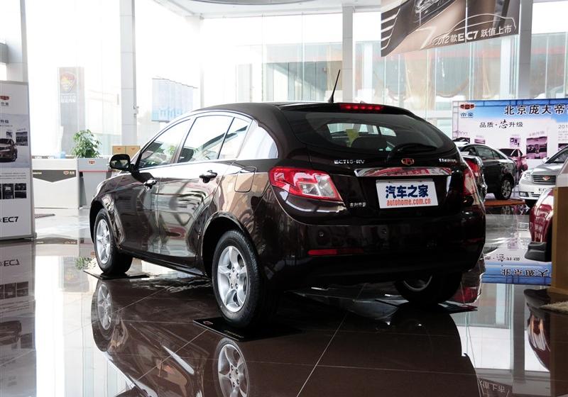 吉利汽车 帝豪EC7-RV 2012款 1.5 MT 豪华型