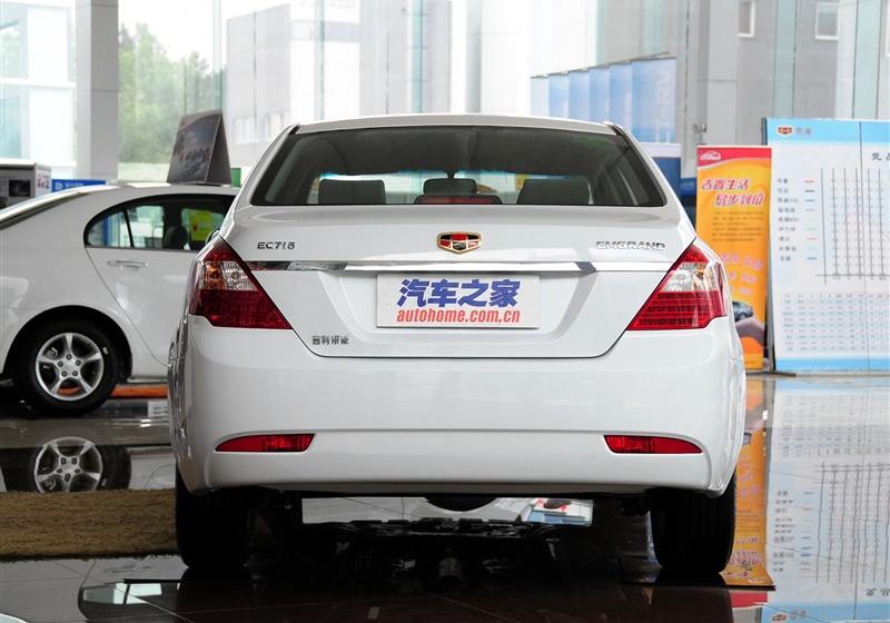 帝豪EC7  2012款 1.5 MT 超悦型
