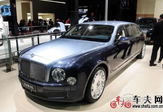 宾利慕尚防弹车凡尔赛65发布 售1580万元