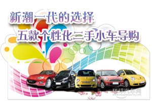 新潮一代的选择 五款个性化二手小车导购