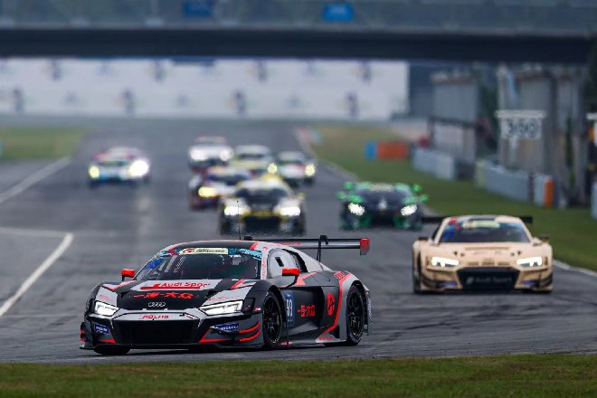 一汽-大众奥迪车队携R8 LMS GT3 China GT珠海站再传捷报