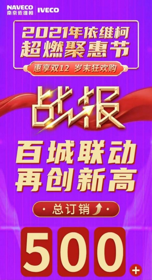 依维柯“12.12”口碑销售双丰收