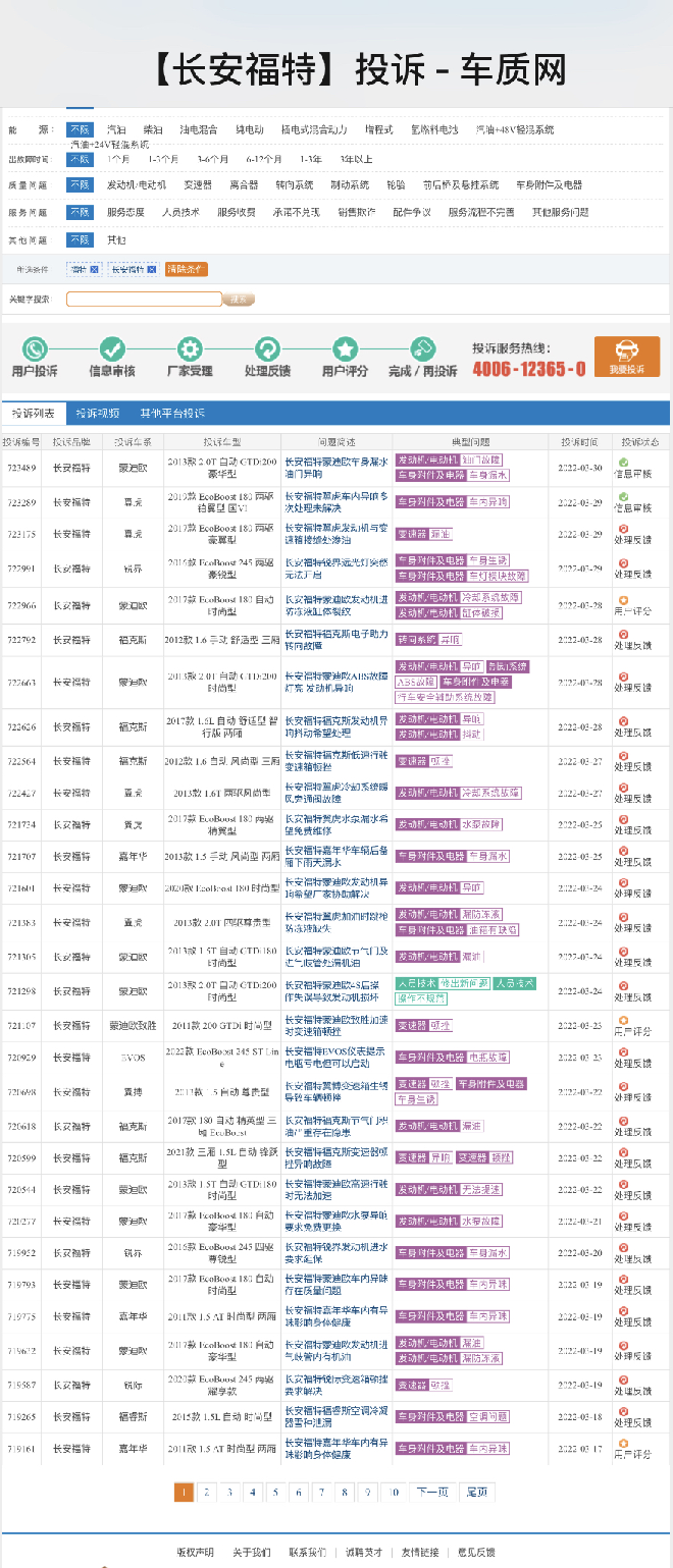 长安福特“喜提”故障盲盒