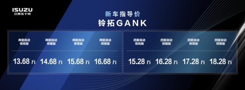 皮卡可以很酷！皮卡王者铃拓GANK汽油版上市 售价13万起