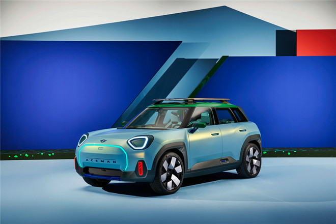 MINI Concept Aceman纯电动都市跨界概念车首发