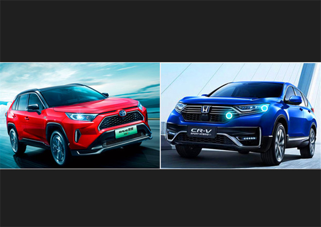 城市SUV鼻祖之争，RAV4荣放双擎E+和CR-V