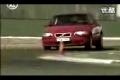 国外实拍进口沃尔沃S60轿跑赛道测试