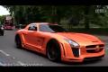 拒绝低调！FAB操刀改装橙色亚光SLS AMG