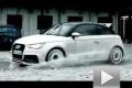 玩个痛快 奥迪A1 quattro建筑工地豁车