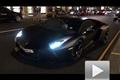 黑夜的主宰 街头实拍亚光黑Aventador