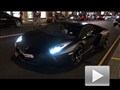 黑夜的主宰 街头实拍亚光黑Aventador